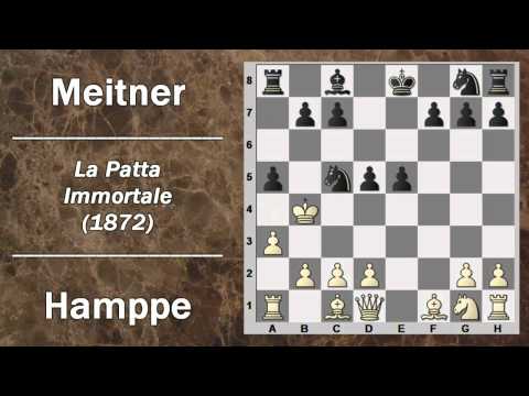 Partite Commentate di Scacchi 07- Hamppe vs Meitner - La Patta Immortale - 1872