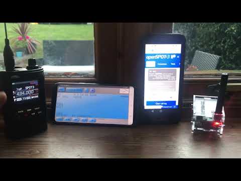 Open spot 3 with Blue DV mega and Yaesu FT3