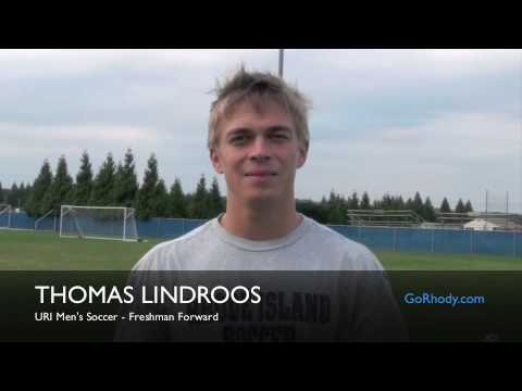 URI Men's Soccer - Thomas Lindroos (10/21/09)