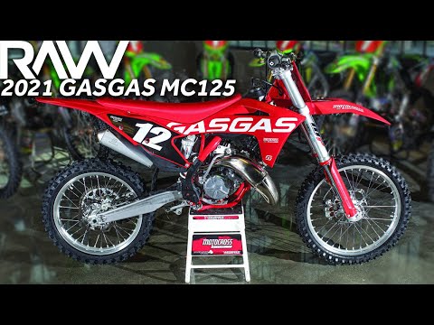 2021 GASGAS MC125 Two Stroke RAW - Motocross Action Magazine