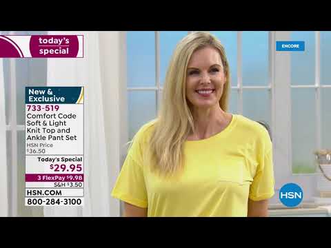 HSN | Comfort Code by Cuddl Duds 1st Anniversary 04.15.2021 - 03 AM