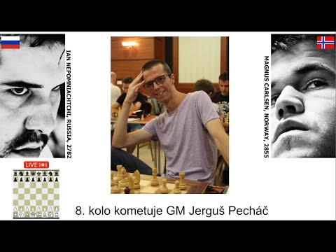 🔴 FIDE World Championship 2021 ; 8.round 🔴 Komentuje GM Jerguš Pecháč [SK] lichess.org