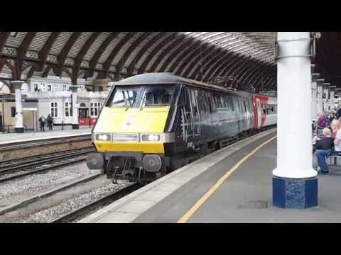 Odjezd vlaku 8:00 KGX–EDB z Yorku