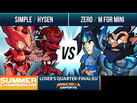 Simple & Hysen vs Zero & M for Mini - Loser's Quarter-Final - Summer Championship 2020 - 2v2 EU