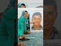 Respect Ronaldo For Being Kind To An Iranian Painter ️ Shorts Football Soccer