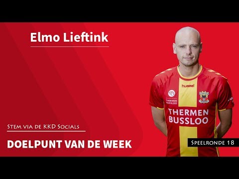 DOELPUNT VAN DE WEEK 18 | Elmo Lieftink