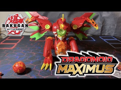 DRAGONOID MAXIMUS! Unboxing and Review | Bakugan Battle Planet