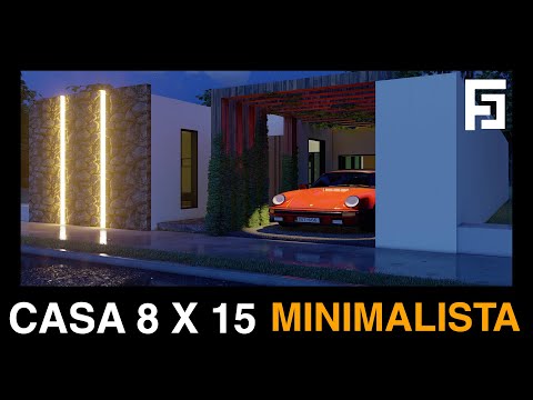 CASA 8X15 1 NIVEL / HOUSE 8X15 MTS