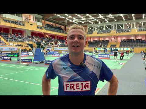 Victor Svendsen into the Swedish Open semifinal