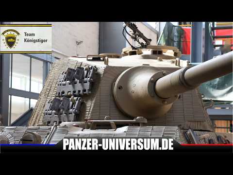 King Tiger 341 - From salvage object to like-new battle tank!