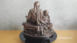 Socha Pieta – Panna Marie s Ježíšem, náboženská figurka, dekorace na oltář, Veronese WU72243V4