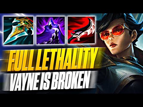 FULL LETHALITY VAYNE MAKES VAYNE TOP UNSTOPPABLE