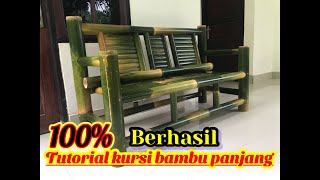 Download lagu Tutorial pembuatan kursi bambu panjang,simple,mudah,dijamin 100% bisa#bamboocrafts#cutingchairs# mp3