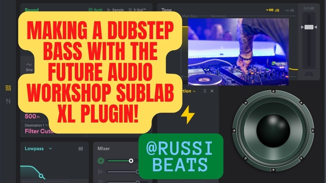 Using the Future Audio Workshop SubLab XL Plugin to make Dubstep Bass!
