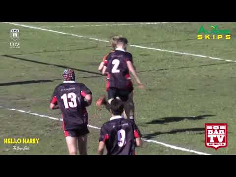 2018 IDRL Under 18s Round 8 Highlights - Helensburgh Tigers Vs Collegians Red