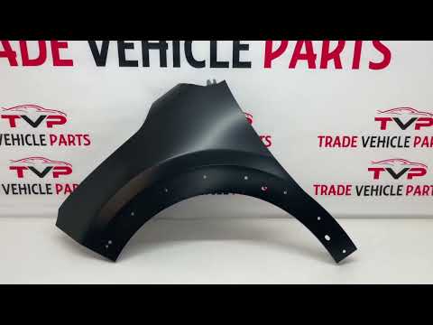 For Citroen C3 2016-2024 Front Wing Primed W/Wheel Arch Trim Holes Left Side video