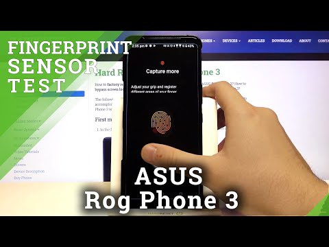 ASUS Rog Phone 3 - Fingerprint Sensor Test
