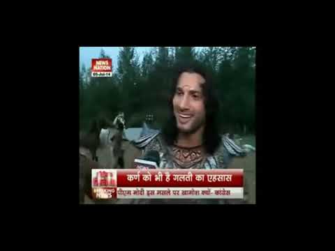 Mhabhart  interview clips  of karn