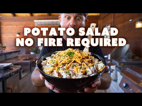 SIMPLE Loaded Baked Potato Salad | Ft. Kosmos Q