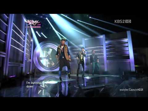 Live HD 720p 120824   Phantom   Burning   Music Bank