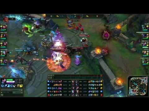 SKT T1 Faker YASUO vs LeBlanc Mid LOL KR Highlight