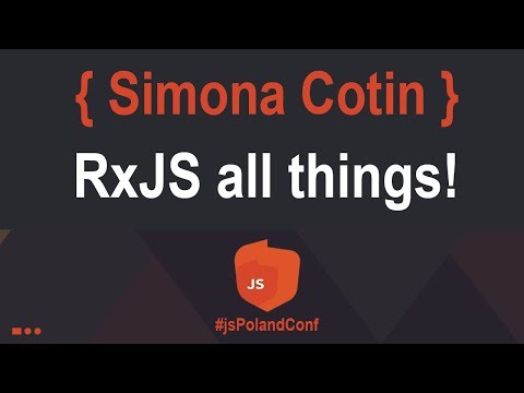 RxJS all things! | Simona Cotin