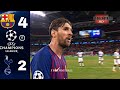 Barcelona vs Tottenham Hotspur 4-2 || UCL 2018-19 Highlights and Goals || Wembley return to the 🐐🔥