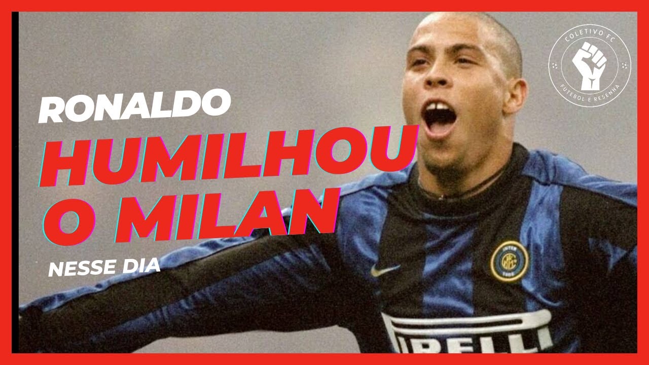 RONALDO HUMILHOU O MILAN DE GATTUSO NESSE DIA #futebol #futeboleuropeu #skills #ronaldo