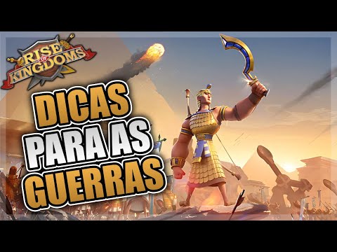 DICAS DE MOVIMENTAÇÃO E CONFIGURAÇÃO PARA AS GUERRAS - RISE OF KINGDOMS