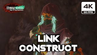 Hyrule Warriors Age of Imprisonment - Link Construct First Gameplay (4K 60FPS)