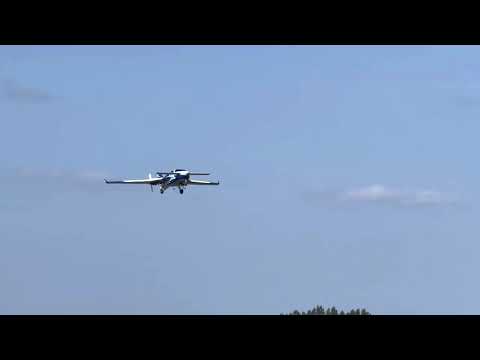 The SIX SEAT Velocity V-Twin taking off for the first time!!