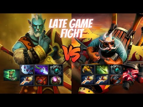 Late Game Rapier Fight I Phantom Lancer vs Gyrocopter I WTF Illusion Everywhere I Comeback I Dota 2