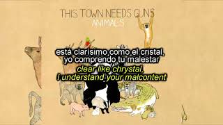 This Town Needs Guns - Rabbit [Lyrics - Sub Español]