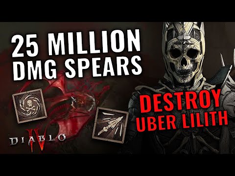 Strongest Necromancer Build | Diablo 4 Bone Spear Guide