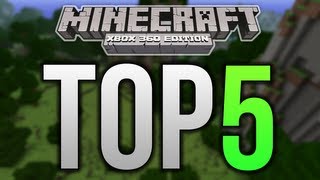 Top 5 Minecraft Xbox 360 Structures - REDSTONE CREATIONS