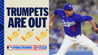 Download lagu Sound the trumpets 🎺 Edwin Díaz enters to Timmy Trumpet for the first time at Dodger Stadium mp3