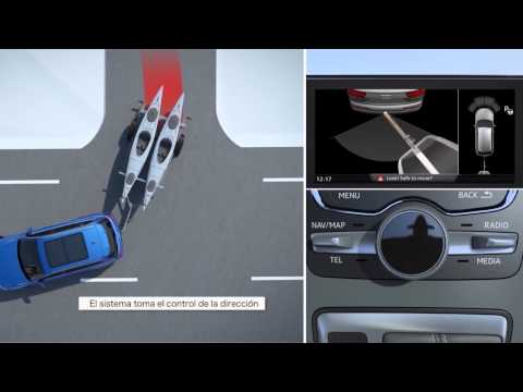Audi Q7 2015. Asistente de maniobras con remolque