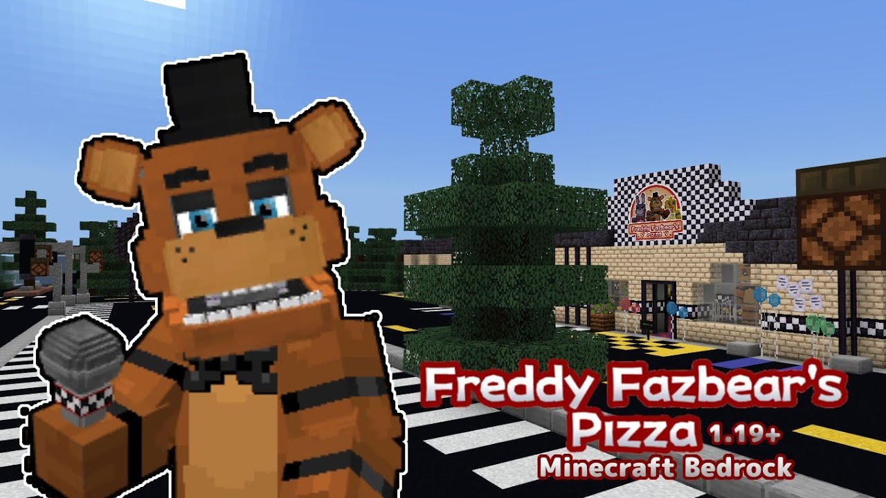 FNAF 1 Map Built in Minecraft! (with DOWNLOAD) 
