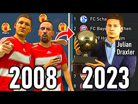 ICH SETZE DEN FUßBALL AUF 2008 ZURÜCK UND SIMULIERE ALLES NEU !!! ⏪😱 FIFA 23 Karriere Mod Experiment