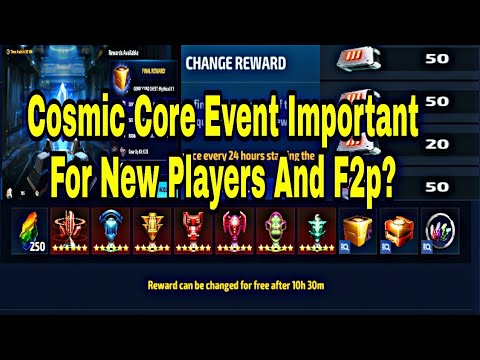 How To Increase Points On Cosmic Core Event | Cosmic Core Worth Rewards Guide - Marvel Future Fight