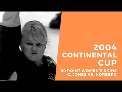 2004 Continental Cup of Curling - 60 Point Womens Skins - North America (Jones) vs. Europe (Norberg)