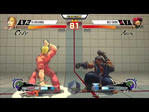 BJ Unchained (Cody) vs Tokido (Akuma) - Final Round 18 USF4 - 720p 60fps