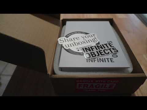 Unboxing 'InfiniteObjects' CryptoArt NFT Ethereum Token Display