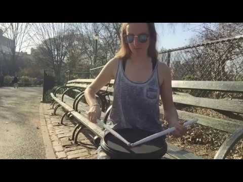 Movement Drum Co. Double-sided Practice Pad Top Surface Demo | Performed By Amanda Muse