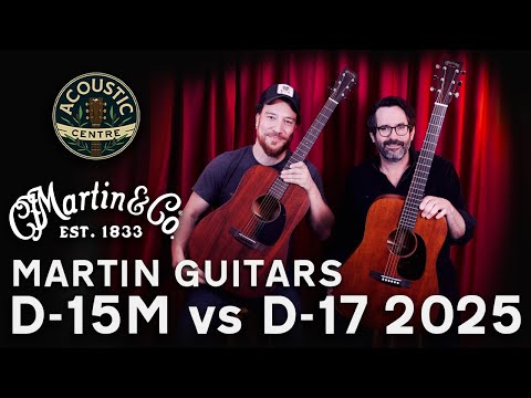 Martin D-15E vs D-15M vs D-17 – All-Mahogany Dreadnought Guitar Showdown – Acoustic Centre Melbourne