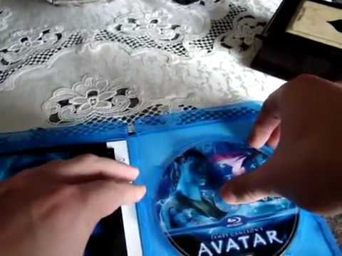 Avatar Blu ray Unboxing + view of menu features