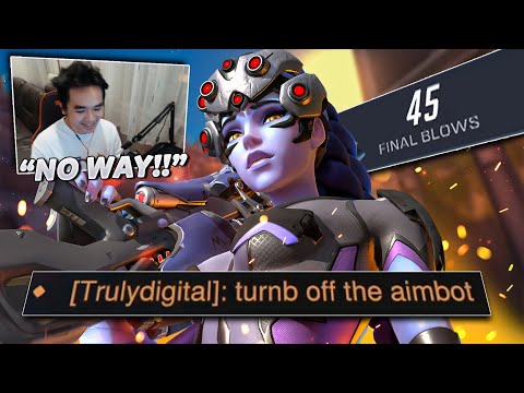 How I ruined a streamers viewer games as Widowmaker in Overwatch 2