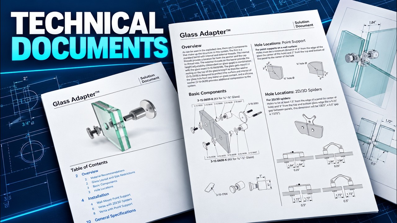 Technical Documentation Services & 3D Illustrations — XR3D short commercial preview