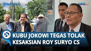 Sidang Gugatan Ijazah Palsu, Kubu Jokowi Tegas Tolak Kesaksian Roy Suryo dan Rismon