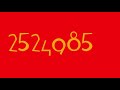Numbers 1 To 8000000